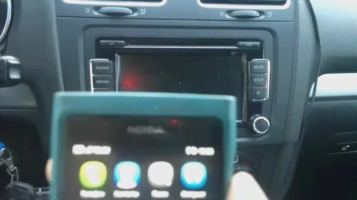 Работа Блютуз на RCD-510 Delphi