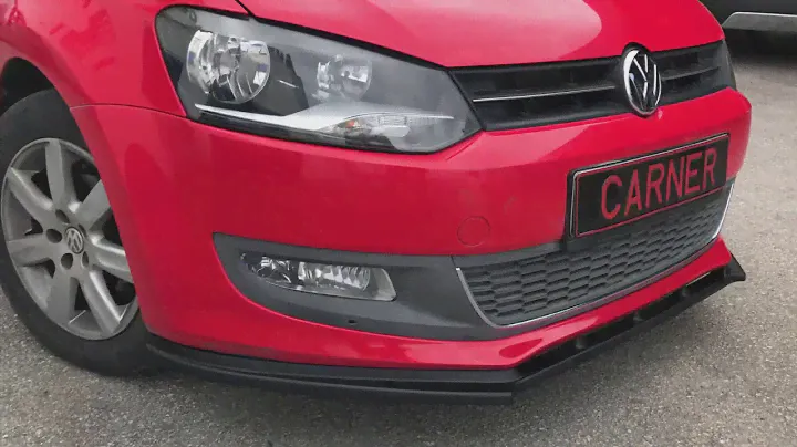 Front Bumper Spoiler For VW Polo 6R & Polo 6R GTI www.carner.gr