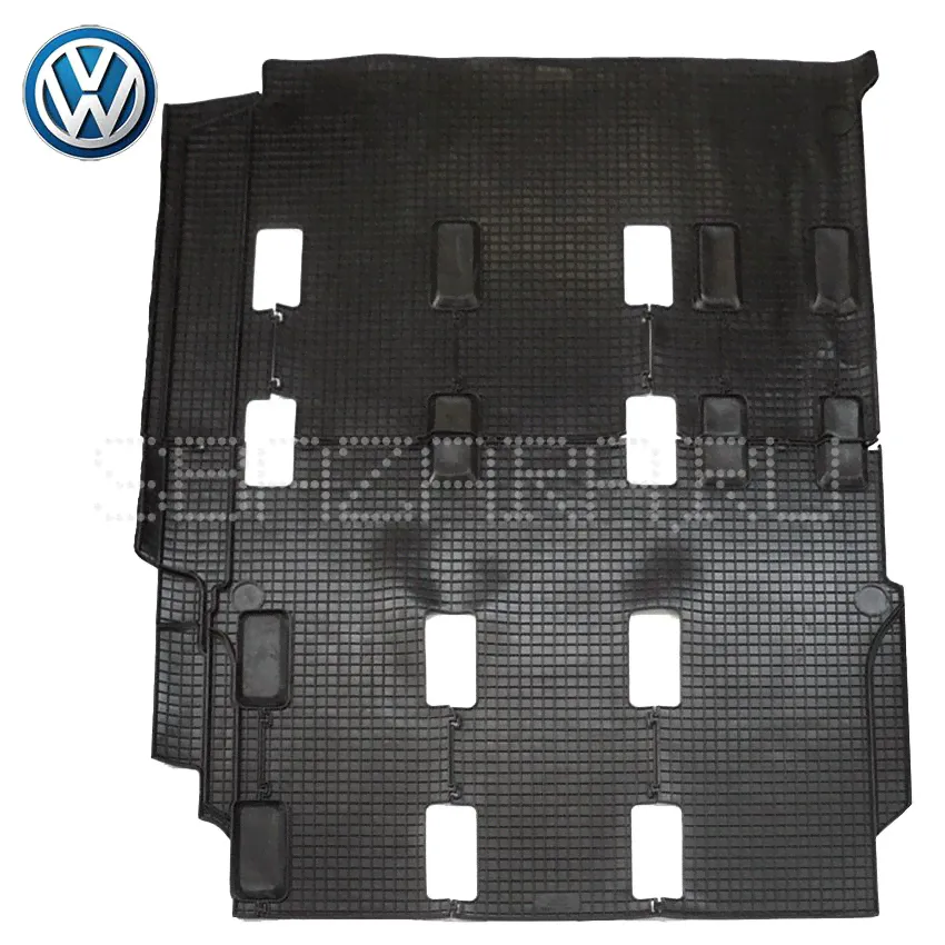Коврики Volkswagen T5 от 2003 - 2015 на Caravelle задние ряды резиновые Petex (Германия) - 2 шт.-3