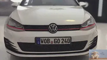 Unboxing VW Golf Gti 1/18 diecast