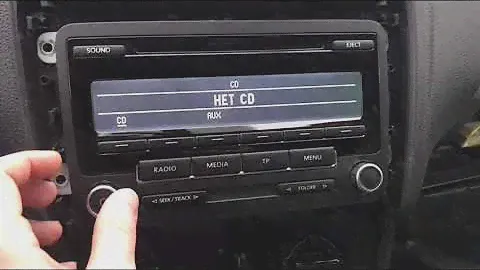 Штатная магнитола RCD-310 DELPHI.