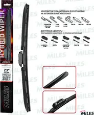 Щетка стеклоочистителя (дворник) Miles для Volkswagen Touran II 2010-2015. Артикул CWH23AC