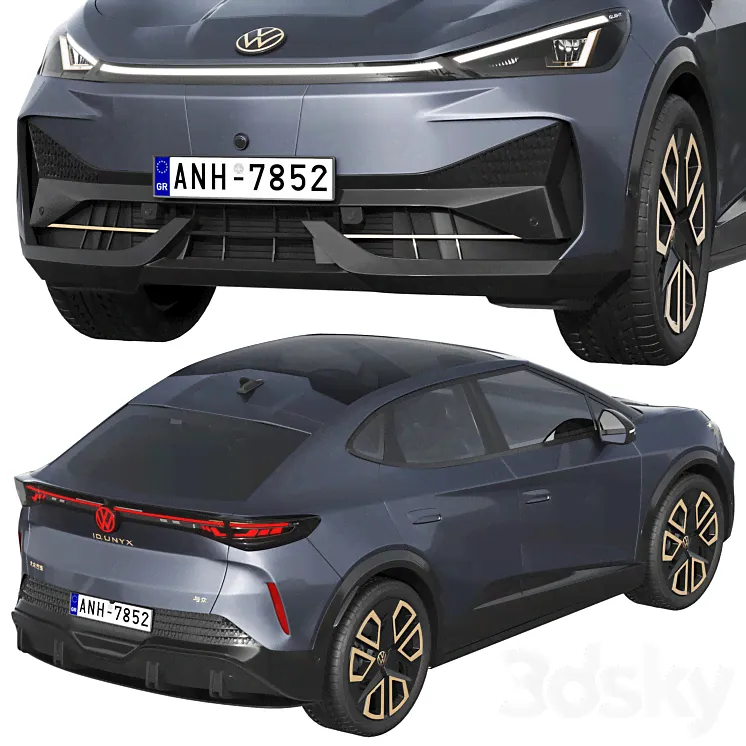 Volkswagen ID.Unyx - Транспорт - 3D модель-2
