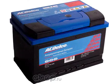 Аккумулятор ACDelco для Volkswagen Bora 1998-2005. Артикул 19375458