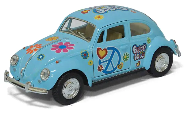 1967 Volkswagen Classical Beetle w/ printing (Pastel Color-0