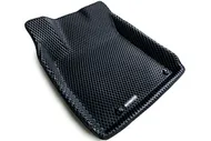 Коврики EVA (ЕВА) черные 3D Euromat (передние) для Volkswagen Caravelle (T5) 2003-2009, Volkswagen Multivan (T5) 2003-2009, Volkswagen Transporter (T5) 2003-2009, Volkswagen Caravelle (T5) FL 2010-201