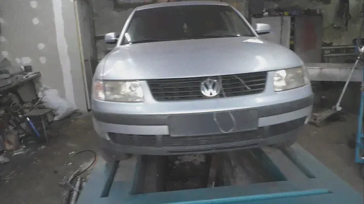 Volkswagen Passat B5 сборка морды ФИНИШ