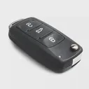 🛍 Брелок KEYYOU с тремя кнопками, дистанционный складной, для VW VOLKSWAGEN Tiguan Golf Sagitar Polo MK6