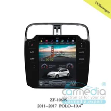 Volkswagen Polo CARMEDIA ZF-1060 Tesla-Style Штатное головное мультимедийное устройство