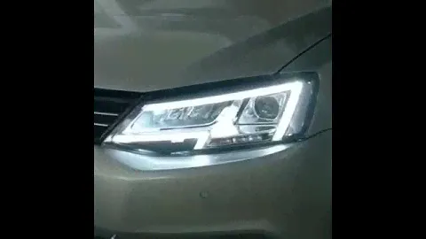 Volkswagen Jetta Mk6 2011-2018/ Sagitar headlights DRL/ тюнинг оптика
