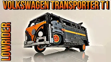 [MOC] Lowrider Volkswagen Transporter T1. Lego Technic.