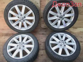 Диск Литой Volkswagen - R17 PCD5x112 ET54 W7 JJ DIA б/у с доставкой по России