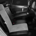 Чехлы на Volkswagen Touran с 2015 Алькантара Черный и Серый VW28-0705-EC12 Автолидер