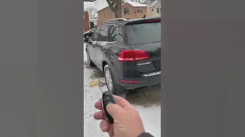 VW Touareg Remote start system, USA
