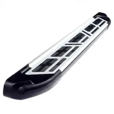 Пороги алюминиевые Corund Silver на Volkswagen Amarok № VWAM.53.1020 для Volkswagen Amarok 2010-2024 артикул VWAM.53.1020