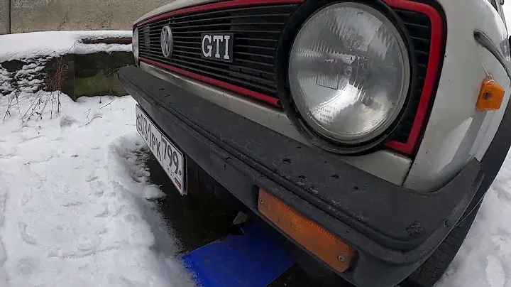 Обзор Volkswagen Golf 1 GTI, начало!