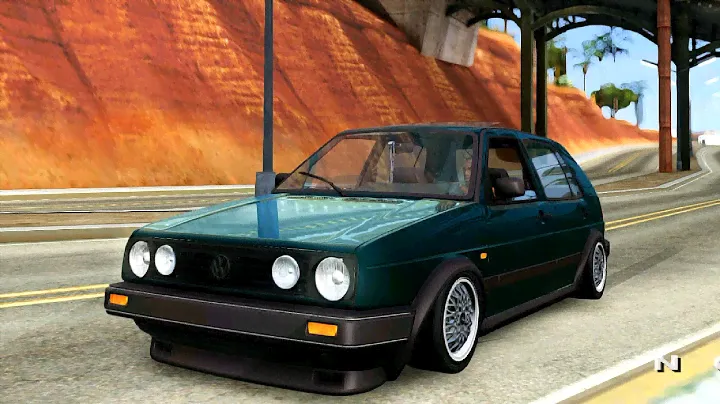VW Golf MK2 5 doors - GTA San Andreas _REVIEW