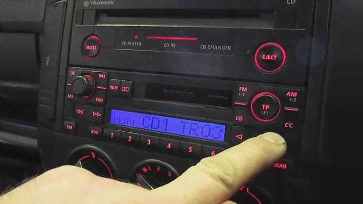 VW Polo 9N CD Player test