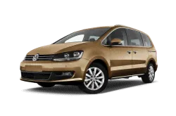 Коврики в салон Volkswagen Sharan II правый руль 7 мест (2010-2015)