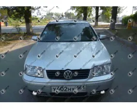 Светодиодные противотуманные фары с ангельскими глазками для Volkswagen Jetta IV Универсал 4 (1998-2005)-0
