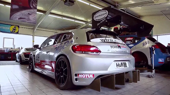 VLN 2013 - VW Scirocco GT24  - "Warm Up"