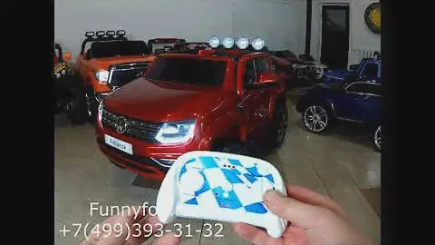 Детский электромобиль Volkswagen Amarok M999MM обзор
