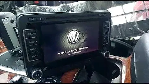 Штатная магнитола VW rns 510 1t0035680h