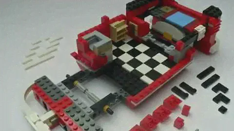 LEGO 10220 Volkswagen Camper VW BUS T1 stop motion Aufbau built
