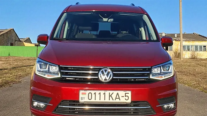 обзор VW Caddy Maxi Highline 1.4 tsi механика из Австрии. РБ (Минск)