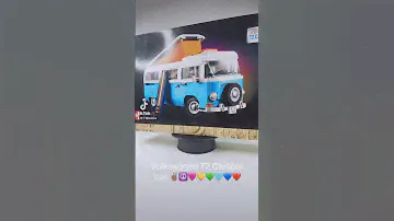 Volkswagen T2 Camper Van #lego #legoicons #legocreator #legoideas #volkswagen #campervan #vw