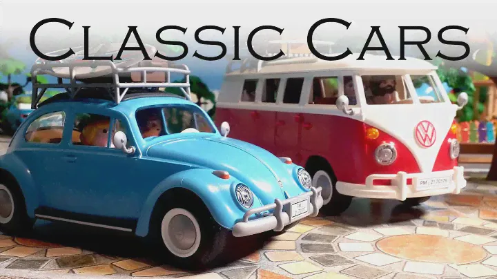 Volkswagen Beetle and T1 [PLAYMOBIL®] [70176] [70177] [Unboxing]