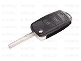 Корпус ключ Volkswagen с выкидным жалом под 3 кнопки