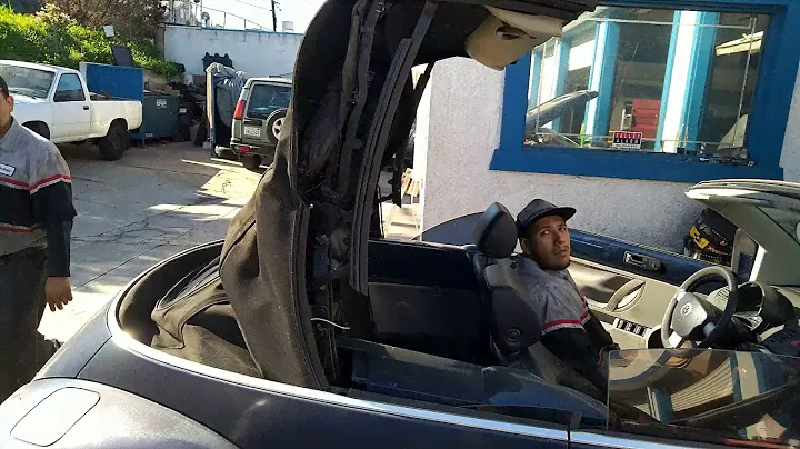 2005 vw beetle Dnz Automotive convertible top operation