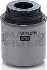Масляный фильтр Mann-Filter для Volkswagen Passat B7 2010-2014. Артикул W 712/94