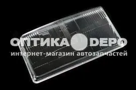 TRANSPORTER стекло фары левое п/ прямоуг решетк для VOLKSWAGEN TRANSPORTER
