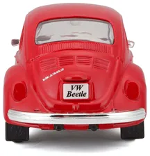 Легковой автомобиль Maisto Volkswagen Beetle (31926) 1:24 красный