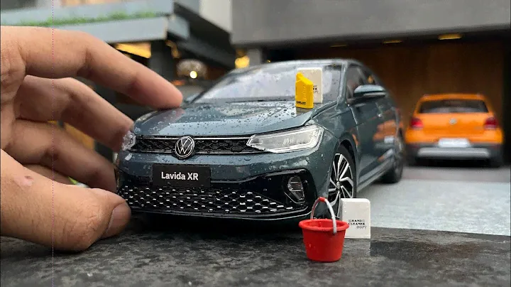 Realistic Volkswagen Virtus/Lavida XR 1:18 Scale | Volkswagen Polo | Diecast Model Car Unboxing