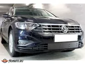Зимняя защита радиатора Volkswagen Jetta 2020+ | на стяжках