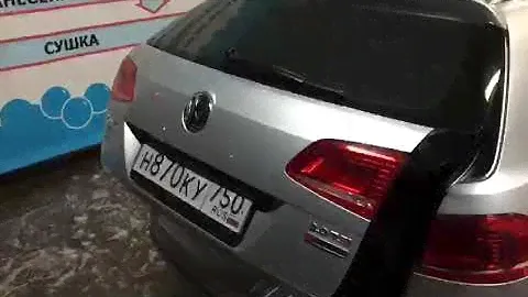 Закрытие крышки багажника Пассат Б7
