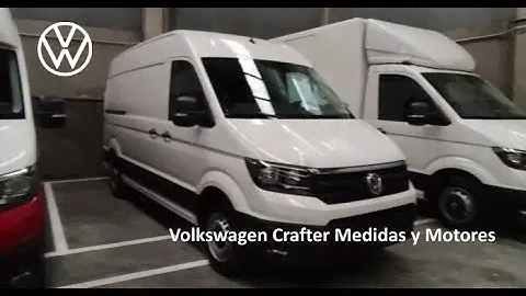 Volkswagen Crafter 2023 Medidas y Motores. Resolvemos dudas.