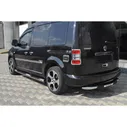 Боковые пороги DELUXE для Volkswagen CADDY (2011-2014)