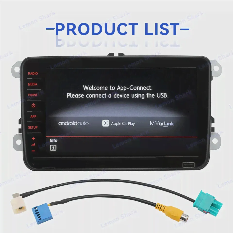 RCD880 Pro 2.0 Carplay Автомобильное радио 8 - дюймовый полносенсорный Android Автомобильный многофункциональный плеер для Volkswagen Golf 5 6 Passat B5 B6 B7 Jetta 5 6 CC (art.: 3920c357733d9)