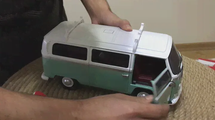 DICKIE TOYS VOLKSWAGEN SURFERVAN PAKET AÇILIŞI