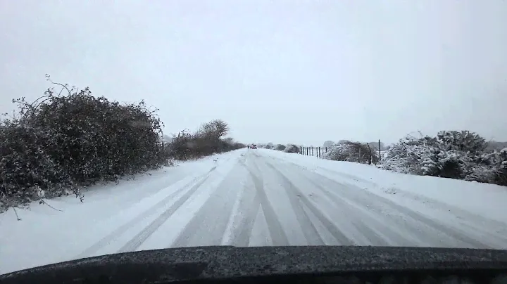 Continental TS850 Winter Tyres on VW Golf in the Snow part 2