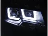 Фары передние U-Type Eyes Black на Volkswagen T5 рестайл-3