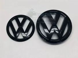 Комплект Эмблем Volkswagen Golf 6 на решетку радиатора и багажник Фольксваген гольф 6