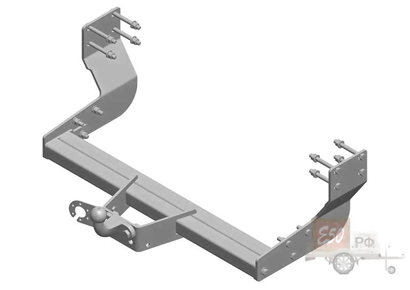 Фаркоп MB 04 - Volkswagen Crafter (со ступ.) / 04.2006- / S-100 / kg-2500 / type=F / smart-c=!?