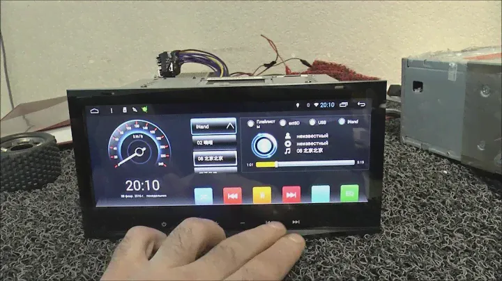 Штатная магнитола головное устройство на Android 4.4 Volkswagen Touareg, Multivan T5