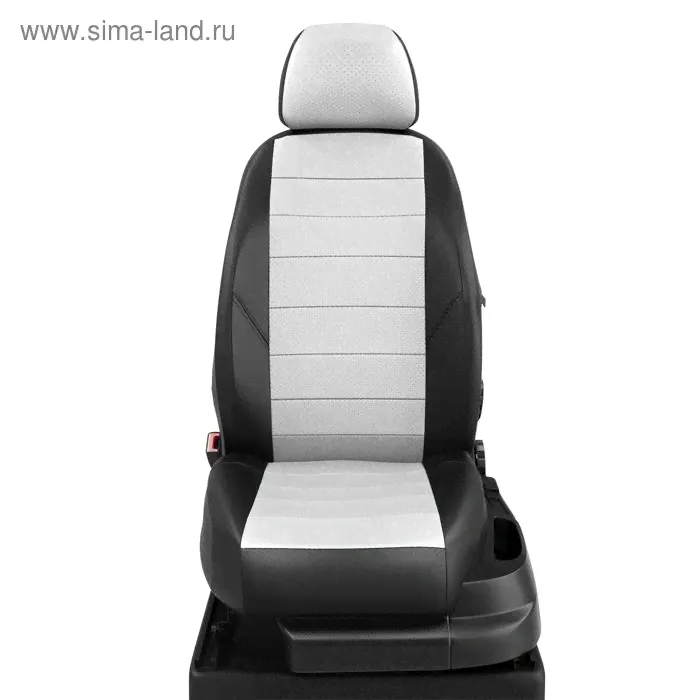 Автомобильные чехлы Volkswagen Touran с 2014-2019 компактвэн желтый экокожа VW28-0704-EC31-4