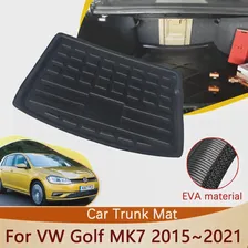 Автомобильный Коврик для заднего багажника Для Volkswagen VW Golf MK7 7 2015 ~ 2021 Вариант Аксессуаров Багажник Грузовой Лайнер Лоток Для Пола Багажника Водонепроницаемый Ковер